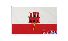 GIBRALTAR DURAFLAG 150cm x 90cm 5x3 FEET HIGH QUALITY FLAG ROPE & TOGGLE picture