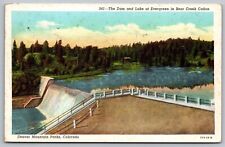 Dam Lake Evergreen Bear Creek Canyon Denver Mountain Parks Colorado VNG Postcard picture
