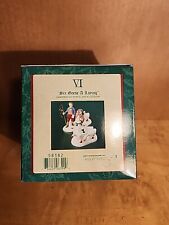 Dept 56 Dickens Village 12 Days Of Christmas Day VI SIX GEESE A-LAYING 58382 picture
