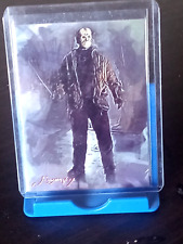 F23 Friday The 13th  Jason Voorhees #3 ACEO Art Card Signed by Artist 50/50 picture