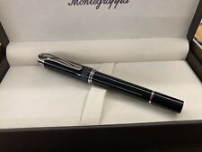 MONTEGRAPPA LIMITED EDITION HEMINGWAY ROLLERBALL BLACK picture