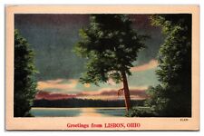 Greetings From Lisbon, Ohio Postcard picture