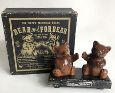 1954 RARE Vintage 1950’s Napco Happy Marriage Bear & Forbear Original Box picture