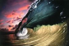 Pink Flash Wave, North Shore, Oahu, Hawaii --POSTCARD picture