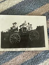 Antique Early 1900s Avery Company Wagon With Women Men Children Photograph Ark picture