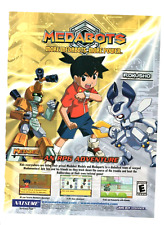 2003 Video Game PRINT AD Medabots Metabee Rokusho Nintendo Game Boy Advance GBA picture