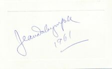 Jean Dalrymple- Vintage Signed Card from 1961 picture