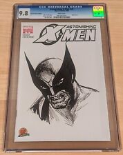 ASTONISHING X-MEN #25 CGC 9.8 NM/MINT DYNAMIC FORCES ALEX ROSS SKETCH VARIANT picture