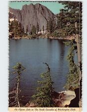 Postcard An Alpine Lake in The North Cascades of Washington State Washington USA picture