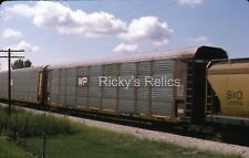 Original Slide ETTX #902817 Auto Rack WP Western Pacific R-617 1984 picture