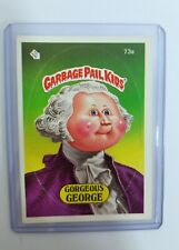 1985 Garbage Pail Kids OS2 Gorgeous George #73a Glossy  picture