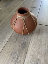 Vintage Tarahumara Clay Pot  Olla Pottery No Cracks Mexico picture