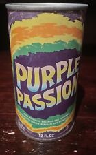 VINTAGE 1960s-70s CANADA DRY PURPLE PASSION PULL TAB SODA WATER CAN picture