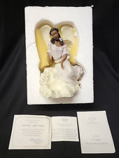 Lennox Heavenly Light Voltive Angel Porcelain Figurine Brand New Never Displayed picture