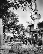 1890 CONSTANTINOPLE TURKEY Street Scene PHOTO  (187-u) picture