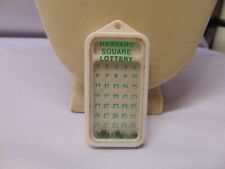 Vintage Harvard Square Lottery keychain metal ball game 2