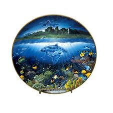 Ocean Theme - Vintage Danbury Mint Decorative Plate - Underwater Paradise picture