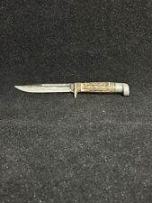 Vintage Western S-H48A Fixed Blade Hunting Knife USA No Sheath B1 picture