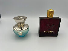 Lot of 2 Versace Scents 1 Empty Bottle & 1 Mostly Full picture