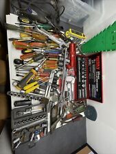 Huge Mechanic Tool Lot Ratchets Wrenches Snap On Mac Craftsman Proto 155pc 36lbs picture