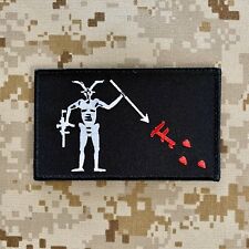 Forward Observations Group FOG Queen Anne Pirate Embroidered Patch XL picture