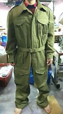 British UK Military Army Lightweigth Tanker Uniform Suit Cotton Coveralls  picture