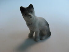 Vintage Miniature  Bisque Cat Figurine picture