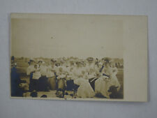 1907-18 AZO Sepia Real Photo Mothers and Babies Baptism Unposted USA picture