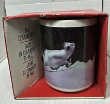 Vtg Coca Cola Polar Bear Coffee Mug Cup 16 oz. 1996  NEW picture