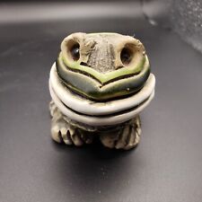 Vintage Artesania Rinconada Pottery Big Mouth Frog with Heart CUTE picture