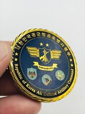 Air Defense Commander United States Challenge Coin Korean War picture