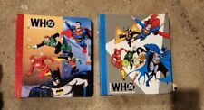 1990 Who's Who in the DC Universe Loose Leaf Binders and contents  picture
