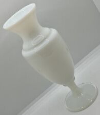 Vintage French Sevres Opaline Glass Bud Vase, 7.5” H, EUC. White, Made In France picture