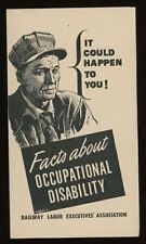 1940s RAILWAY LABOR EXECUTIVES ASSOCIATION IT COULD HAPPEN TO YOU 18-41 picture