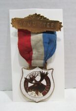 LOYAL ORDER OF THE MOOSE P.A.P. VINTAGE CONVENTION MEDAL RIBBON BADGE c. 1920's  picture
