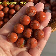 13pcs Natural Red Jasper gem ball quartz crystal Sphere Palm stone healing 15mm+ picture