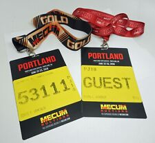 Dana Mecum Auctions Member & Guess Expired 2018 June Portland OR Lanyards Pass picture