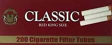 Classic Red Full Flavor King Size 200 Tubes Per Box Tobacco Cigarette [4-Boxes] picture