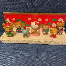 Hello Kitty Pottery Doll Figure Seven Lucky Gods Sanrio Limited Vintage Rare picture