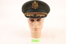 Post WWII Era Named Field Grade Officers Brimmed Visor Cap/Hat Large Size picture