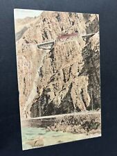 Ogden Canyon Utah Showing Power Line Postcard picture