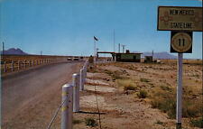 New Mexico International Border entry Highway 11 ~ postcard  sku915 picture