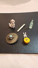 Vintage Lot of Miscellaneous Items Junk & Stuff Collection coke, pewter, lock  B picture