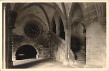 Real Photo Interior Maulbronn Monastery Baden-Württemberg Germany Postcard picture