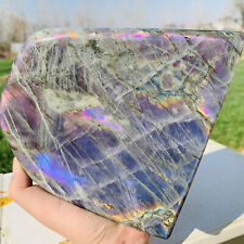 5.62LB  Natural Purple Labradorite Quartz Crystal Stone Specimen Healing picture