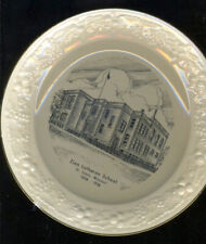 ST. LOUIS MO Souvenir Plate, Lutheran School V. Rare Homer McLaughlin Pottery picture