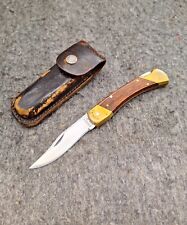SCHRADE Knives UNCLE HENRY LB7 Bear Paw Lockback Knife Serial # & Sheath picture