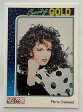 1992 CMA Country Gold #32 Marie Osmond Music Artist Base Trading Card  picture