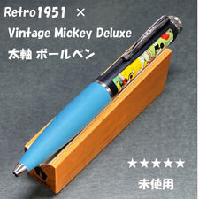 Retro1951 Vintage Micky Deluxe Ballpoint Pen Blue Thick Shaft/Retro1951 Mickey D picture