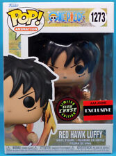 Funko Pop Animation #1273 One Piece AAA Anime Excl Red Hawk Luffy LE Glow Chase picture